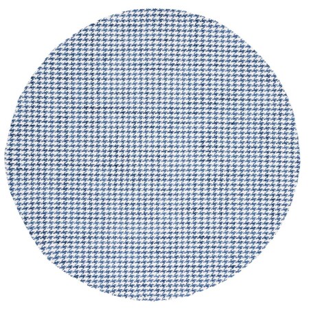 Safavieh 6 x 6 ft. Round Marbella Rug; Navy & Ivory MRB319N-6R